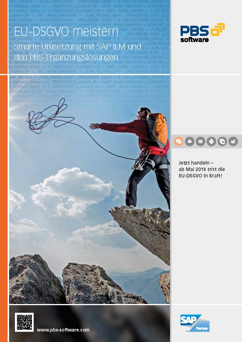 Die Anforderungen der DSGVO umsetzen